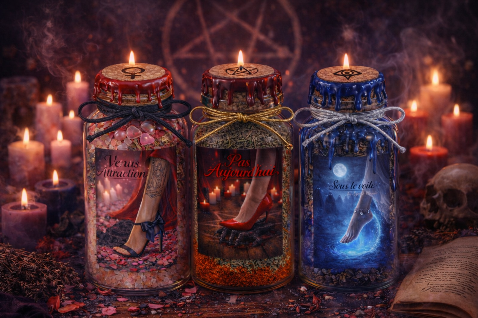 Spell Jars - Bouteilles de sorts