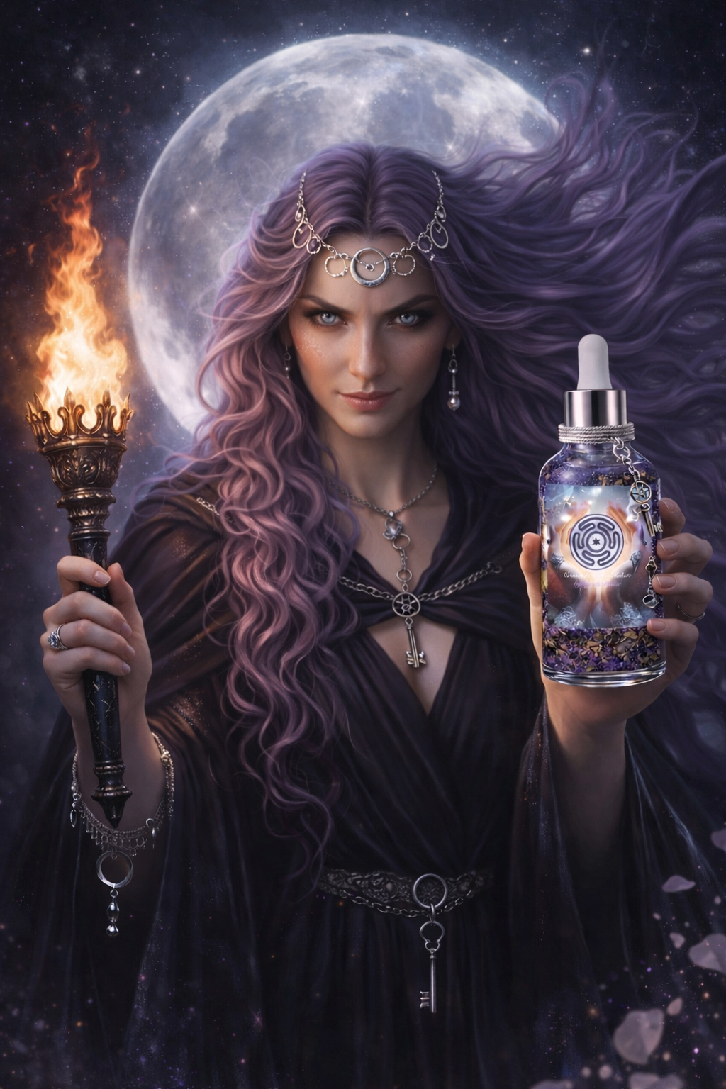 Crowned Mother Hekate - Huile ésotérique