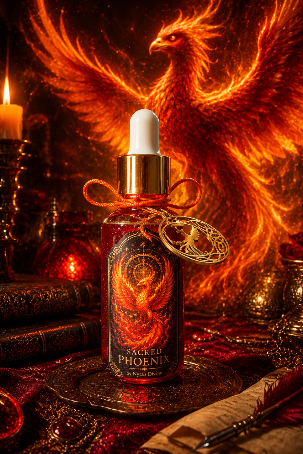 Sacred Phoenix - Huile totem