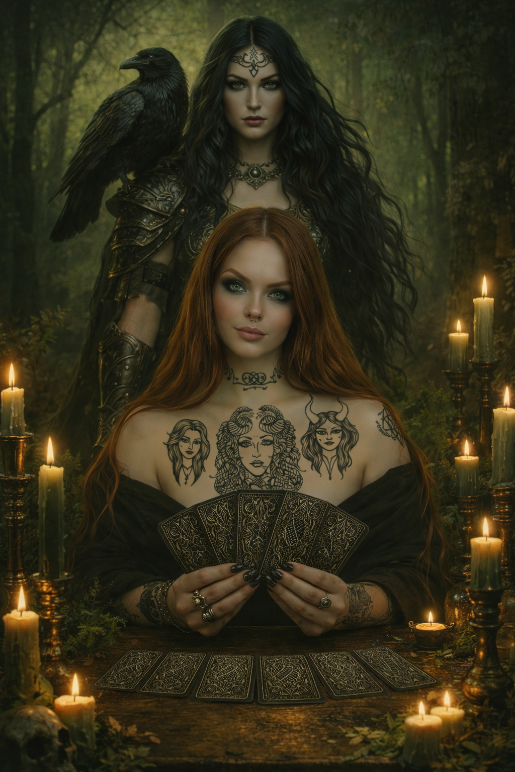 Tirage avec Morrigan