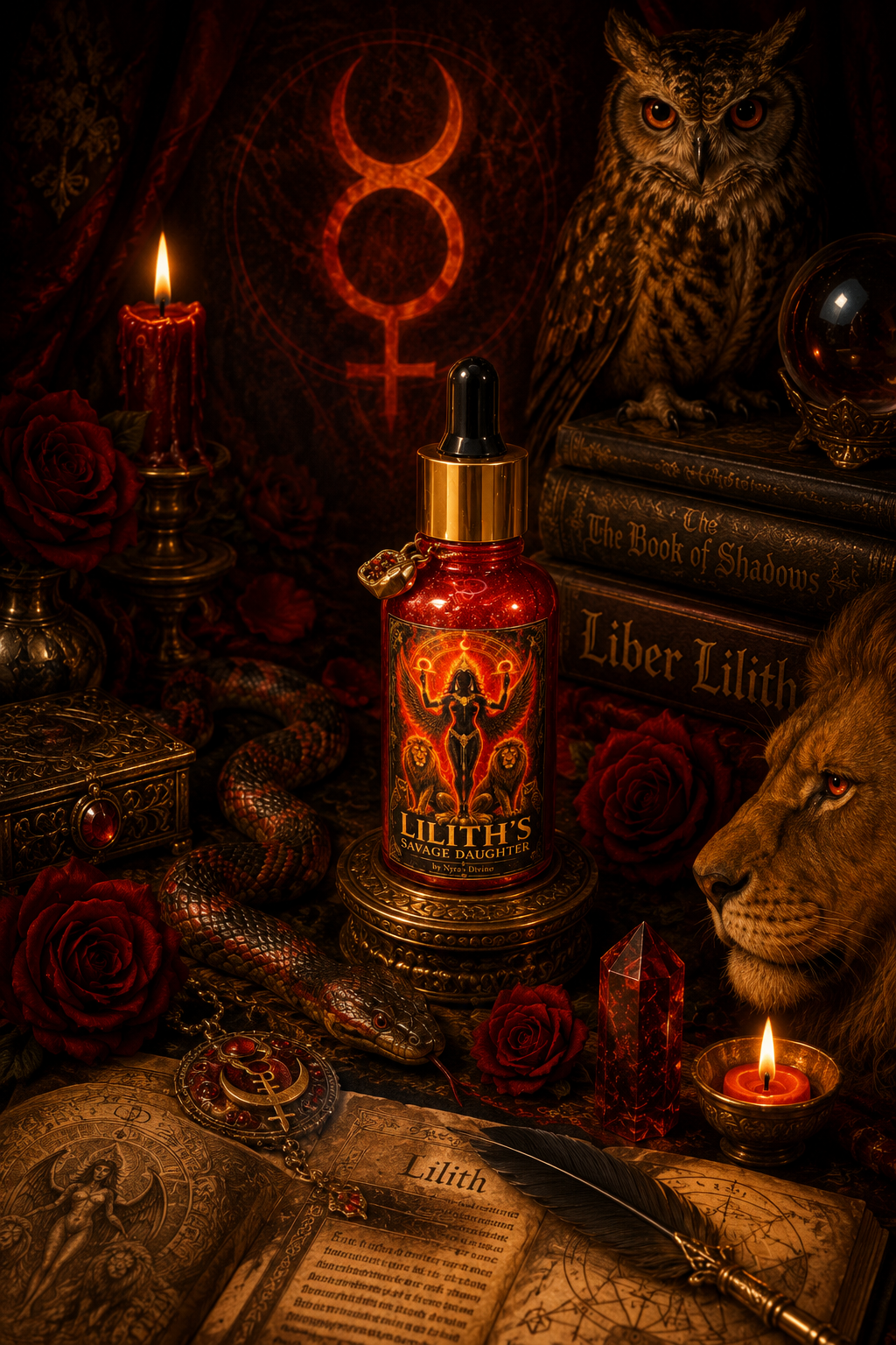Lilith's Savage Daughter - Huile épithète