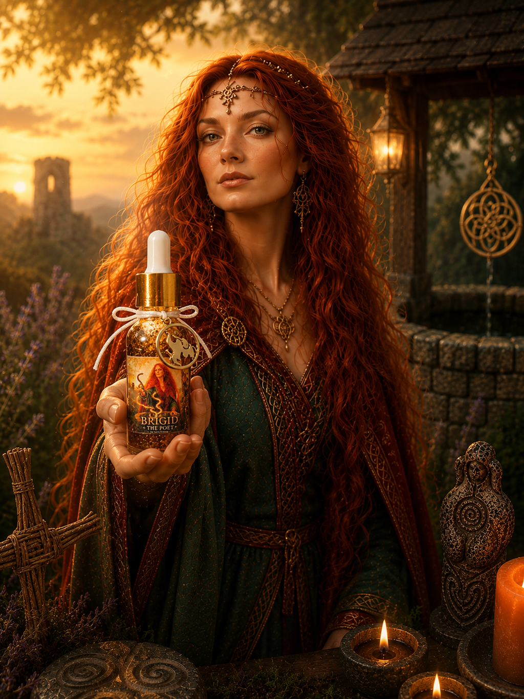 Brigid The Poet - Huile épithète