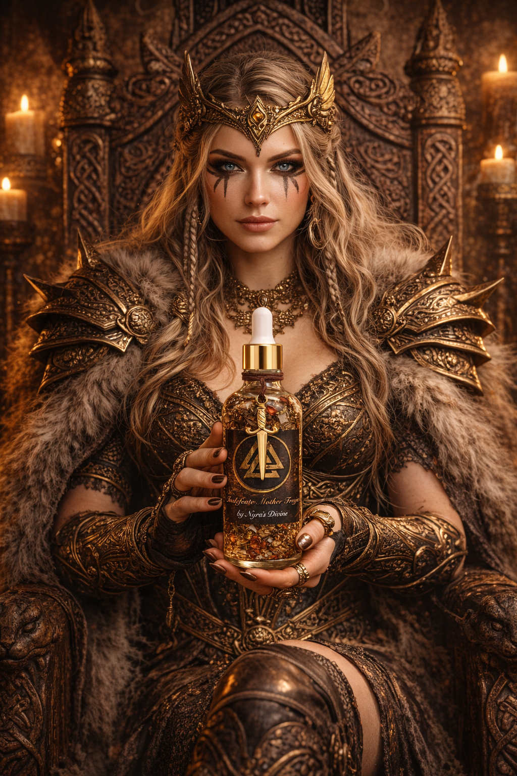 Undefeated Mother Freyja - Huile ésotérique