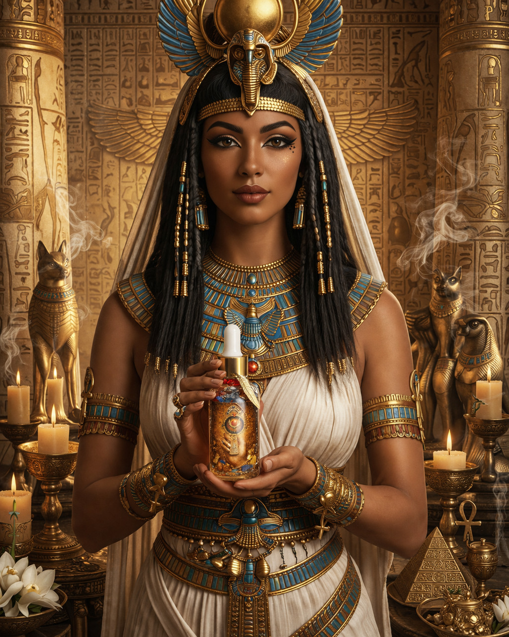 Winged Mother Isis - Huile ésotérique