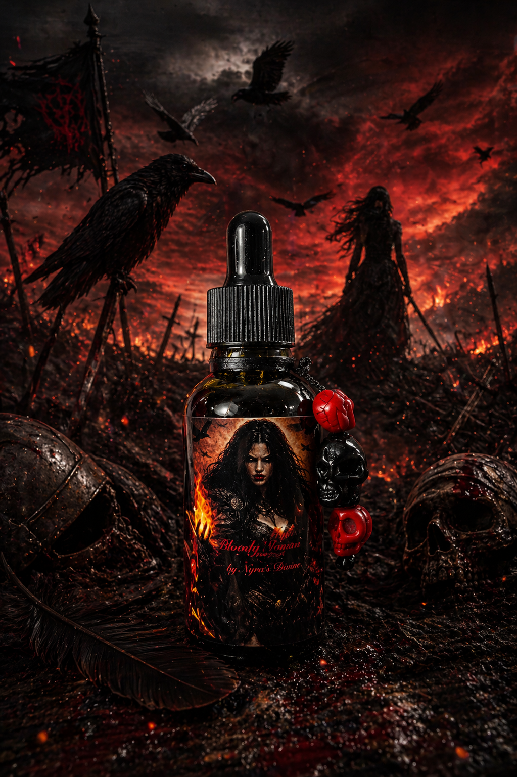 Bloody Mother Nemain - Huile ésotérique