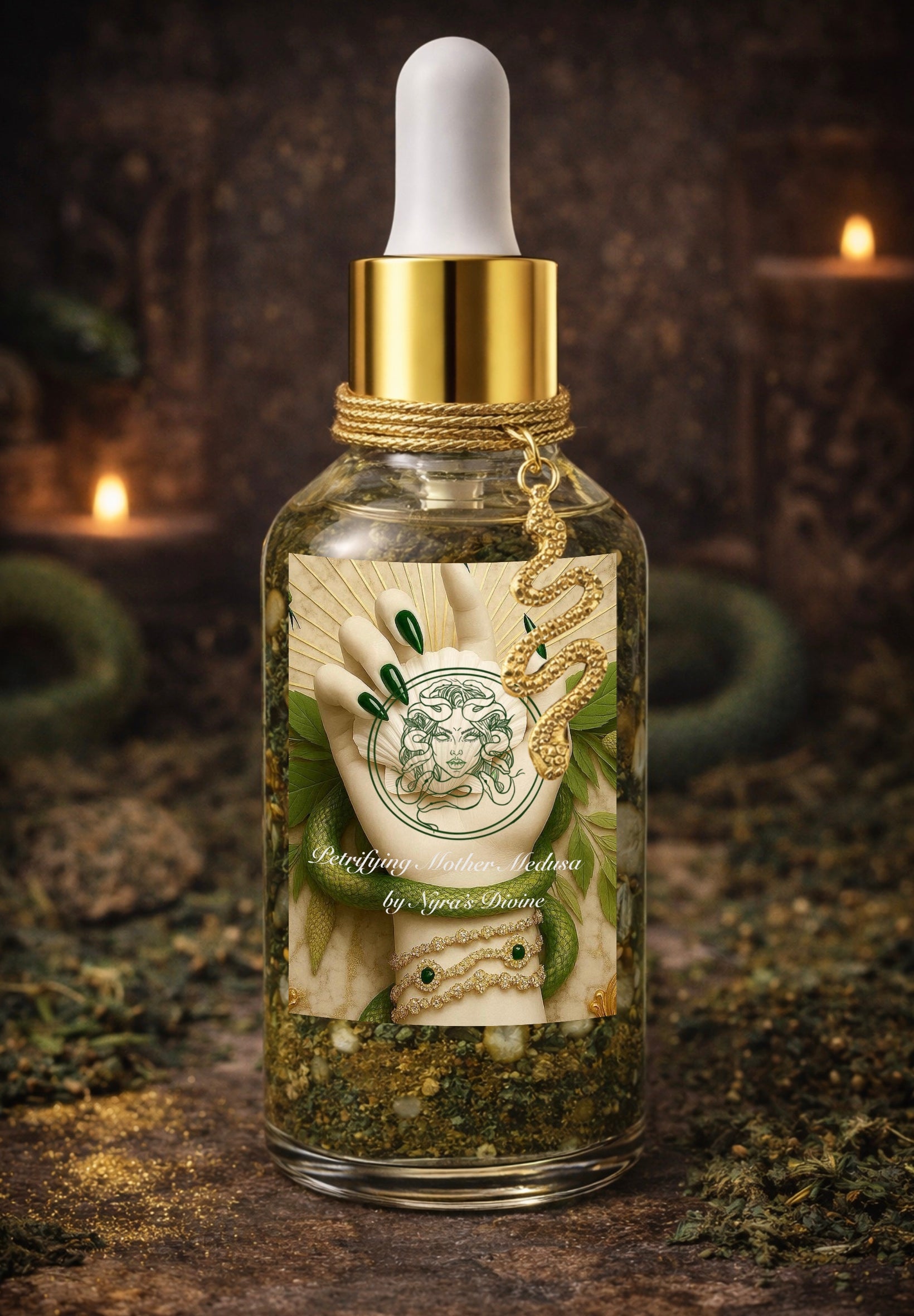 Petrifying Mother Medusa - Huile ésotérique