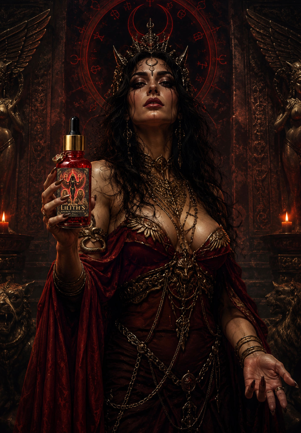 Lilith's Savage Daughter - Huile épithète