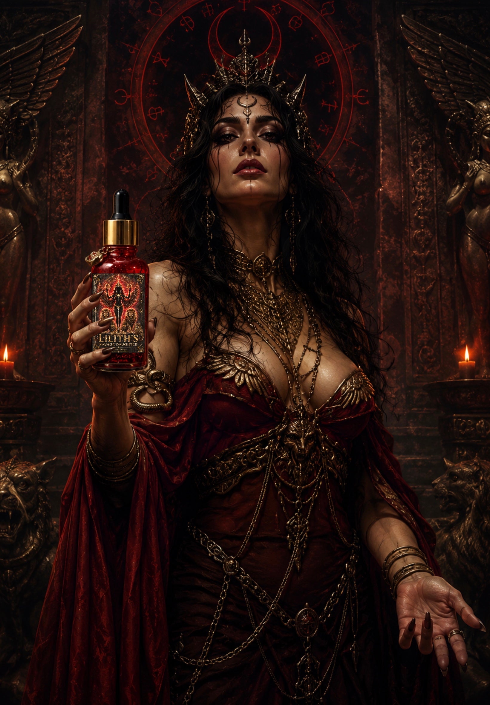 Lilith's Savage Daughter - Huile épithète