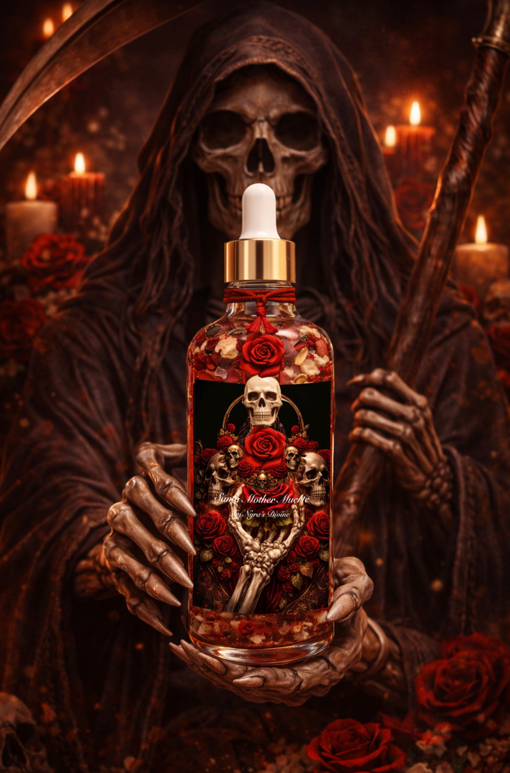 Santa Mother Muerte - Huile ésotérique