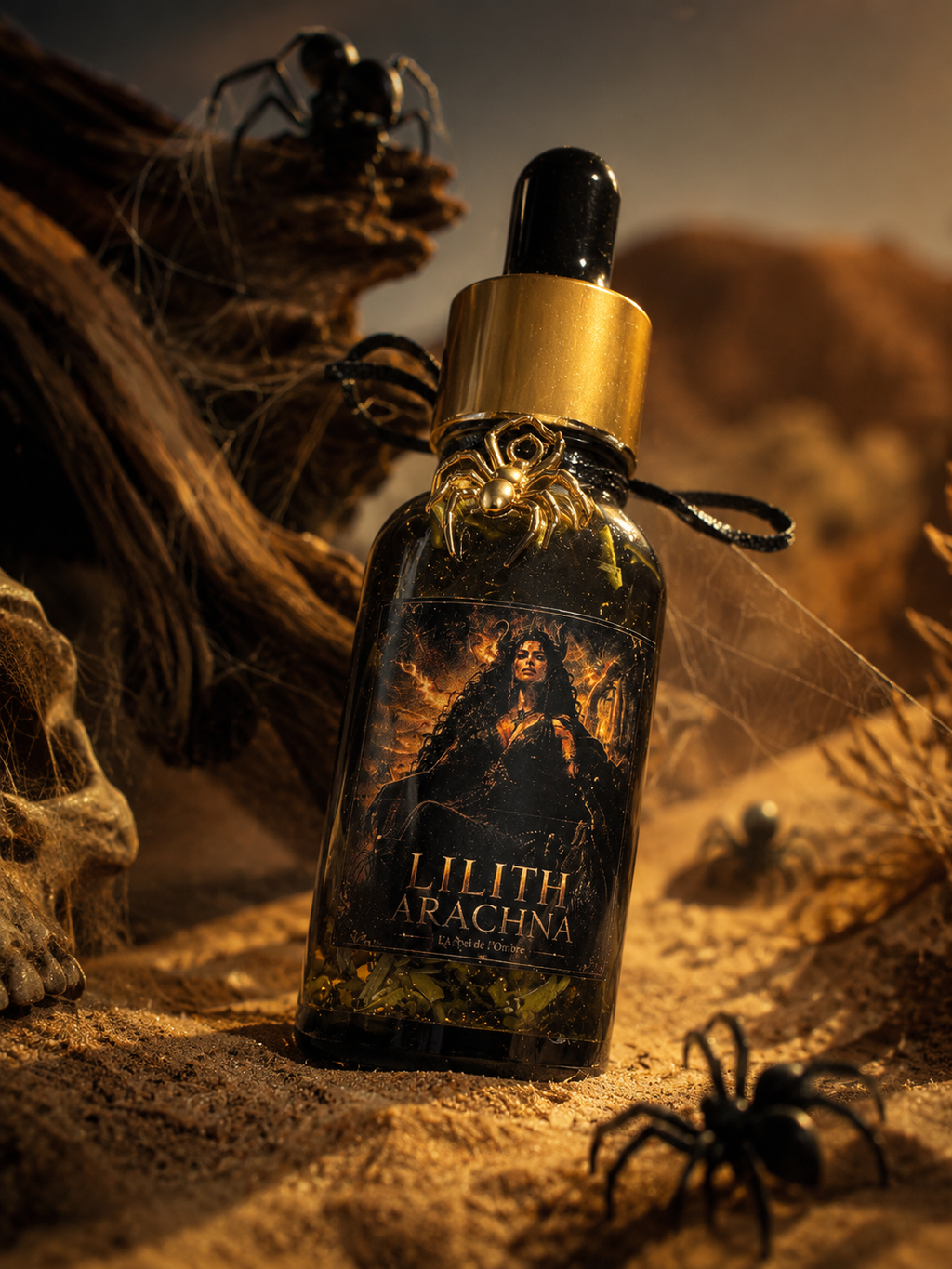 Lilith Arachna - Huile épithète