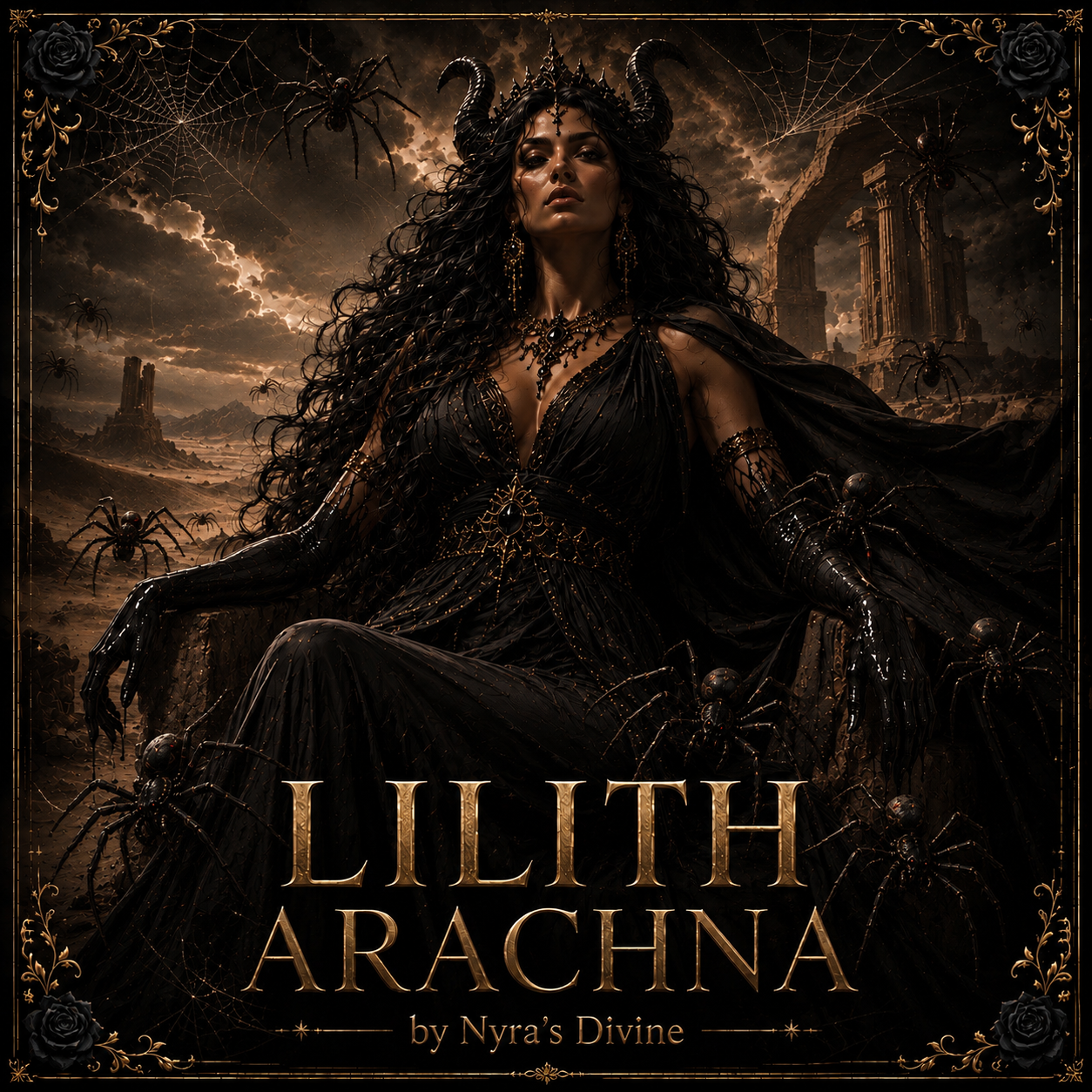 Lilith Arachna - Huile épithète