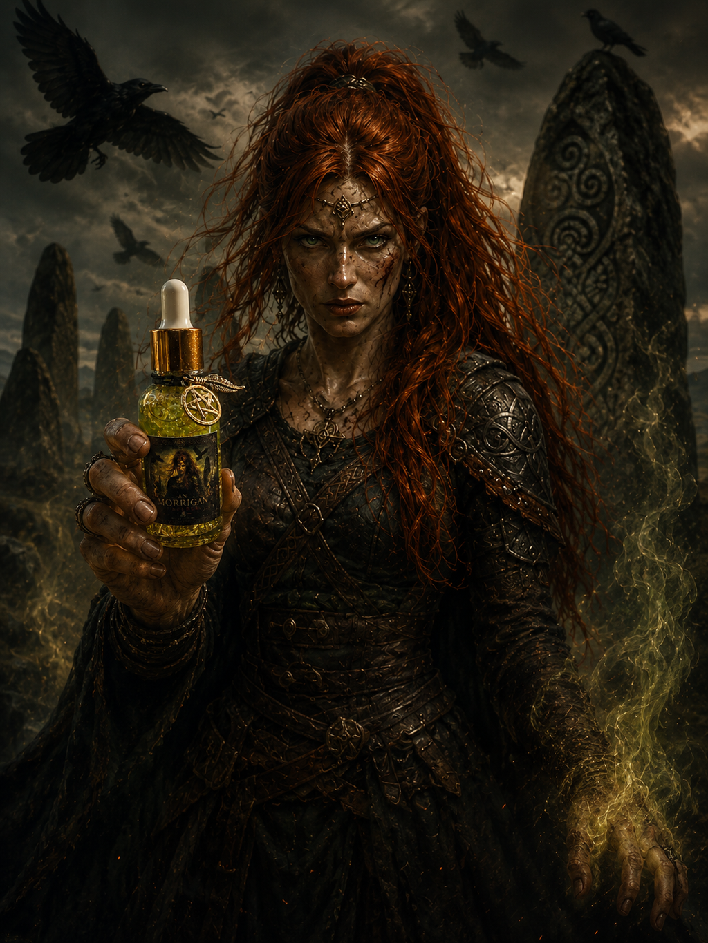 An Morrigan Sorceress - Huile épithète