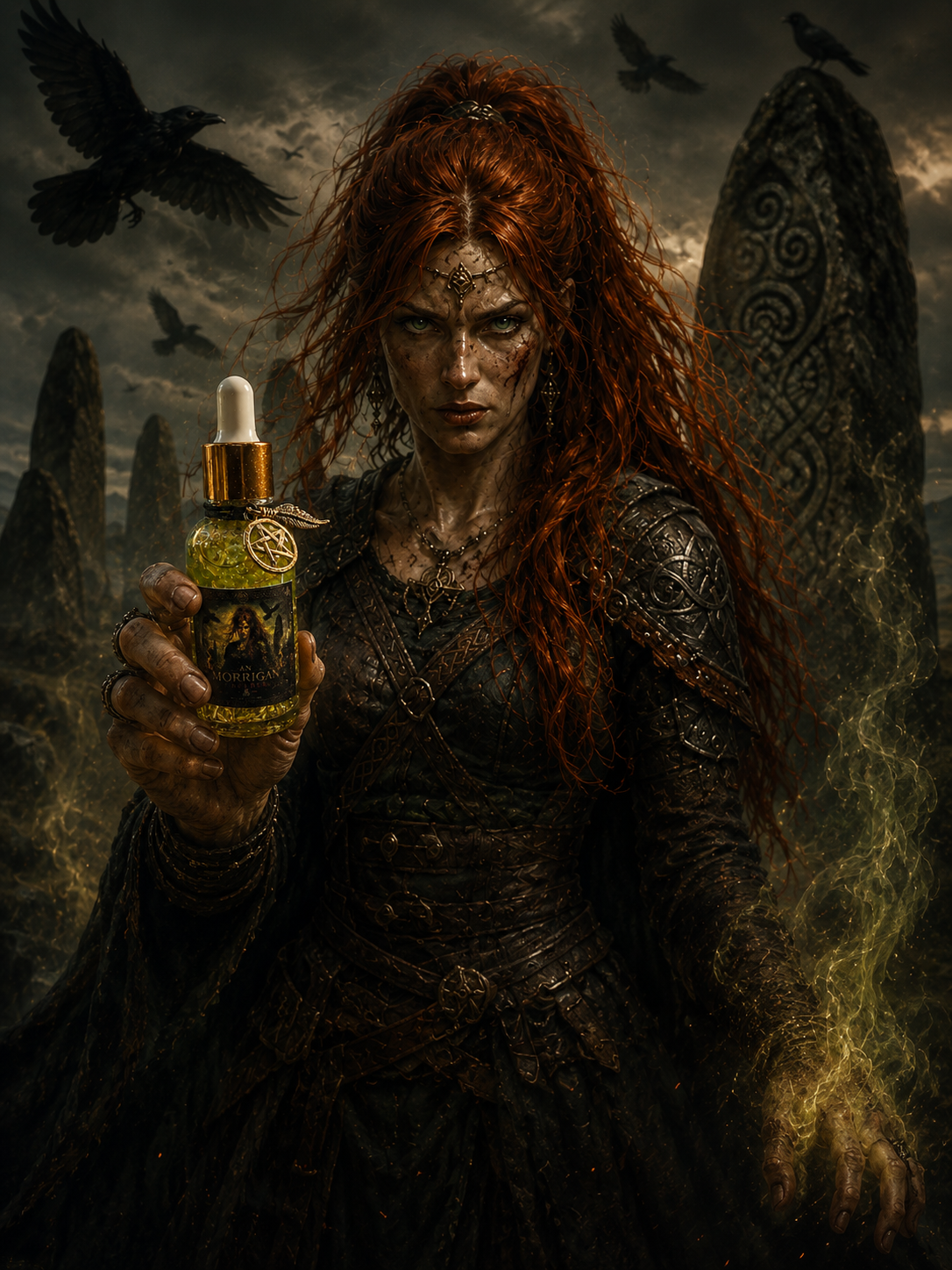 An Morrigan Sorceress - Huile épithète